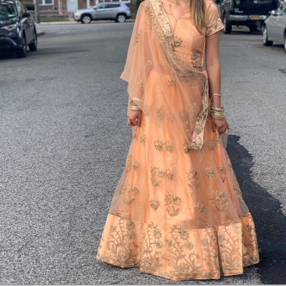 Lehegna for Indian Wedding Guest (3-pieces)